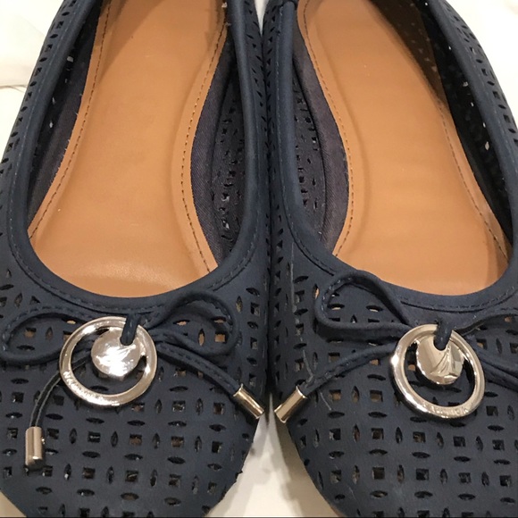 Nautica Shoes - WOMENS NAUTICAL BALLERINA FLATS BLUE SIZE 8.5